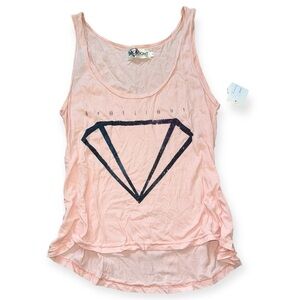 Spotlight Dance Cup Pink Tank Top size Medium